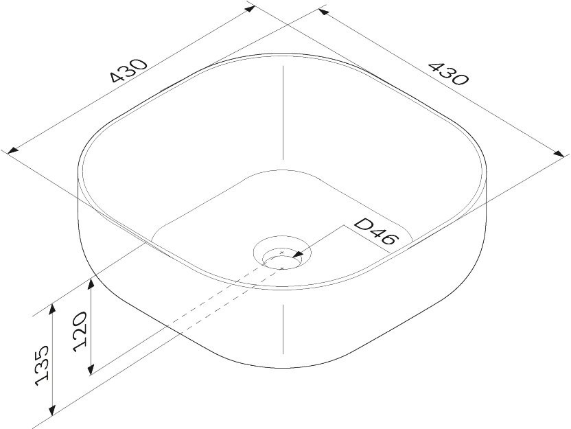 Мебель для ванной комнаты AM.PM Func 60 дуб крафт, со столешницей, раковина M8FWCC30430WG