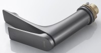 Смеситель для раковины Shevanik S9101T оружейная сталь