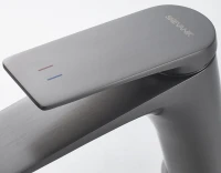 Смеситель для раковины Shevanik S9101T оружейная сталь Смеситель для раковины Shevanik S9101T оружейная сталь