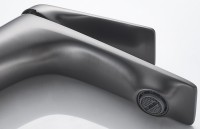 Смеситель для раковины Shevanik S9101T оружейная сталь