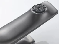 Смеситель для раковины Shevanik S9101T оружейная сталь Смеситель для раковины Shevanik S9101T оружейная сталь