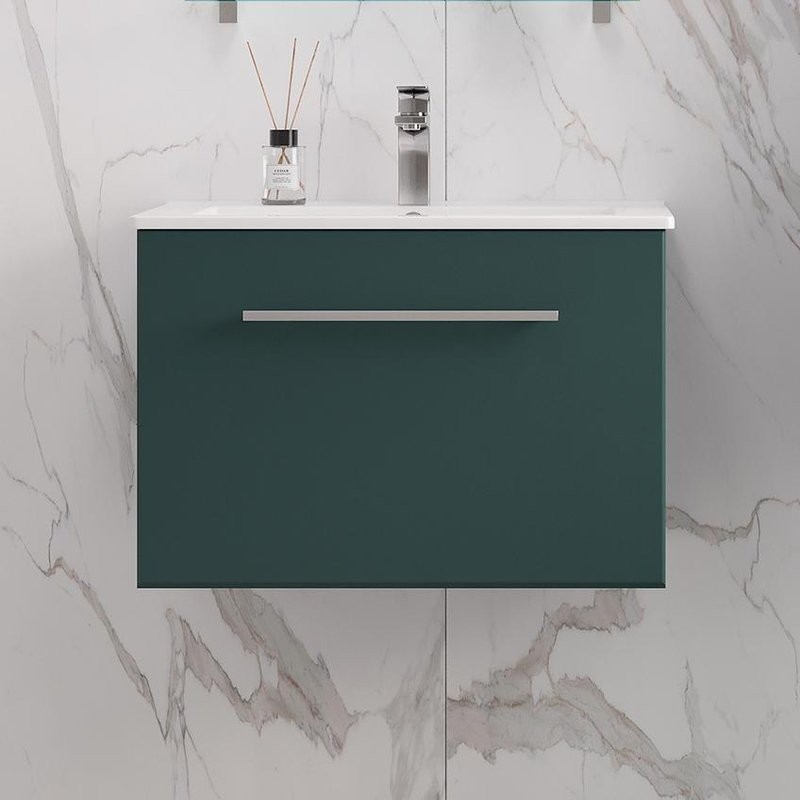 Тумба с раковиной Velvex Posse 65 верде