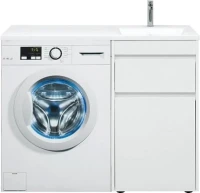 Мебель для ванной Aquanet Токио 58 1 ящик, с бельевой корзиной R