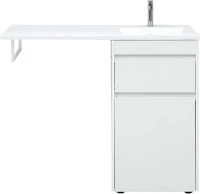 Мебель для ванной Aquanet Токио 58 1 ящик, с бельевой корзиной R
