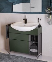 Мебельная раковина Sanita luxe Best 75