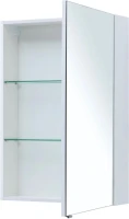 Зеркало-шкаф Aquanet Алвита 60 белое матовое