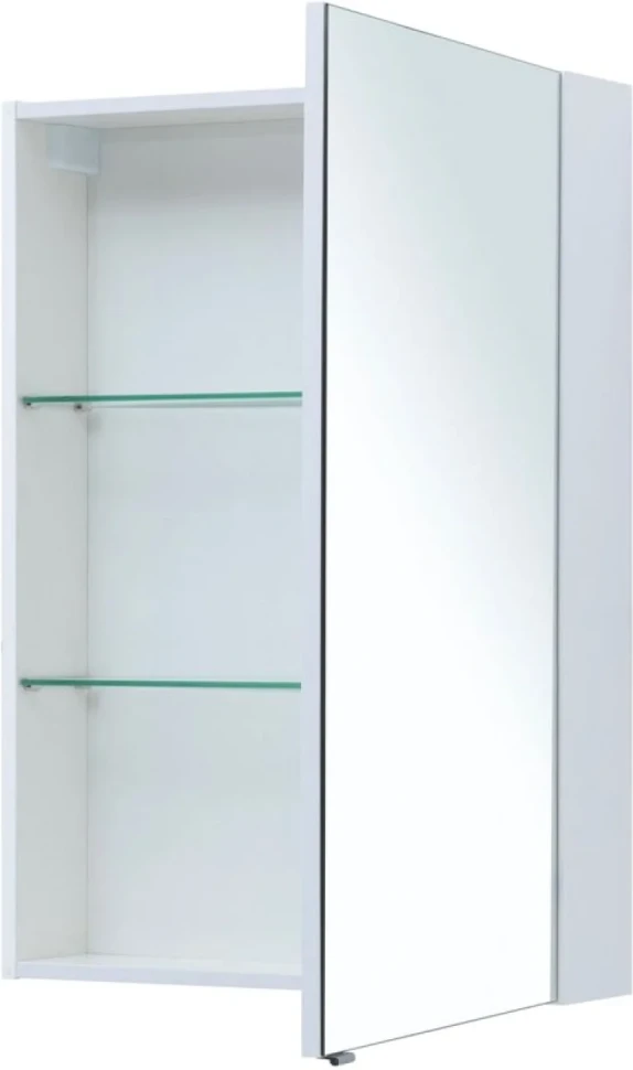Зеркало-шкаф Aquanet Алвита 60 белое матовое