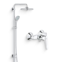 Душевой комплект Смеситель для душа Grohe BauFlow 23632000 + Стойка Euphoria 27421002 Душевой комплект Смеситель для душа Grohe BauFlow 23632000 + Стойка Euphoria 27421002