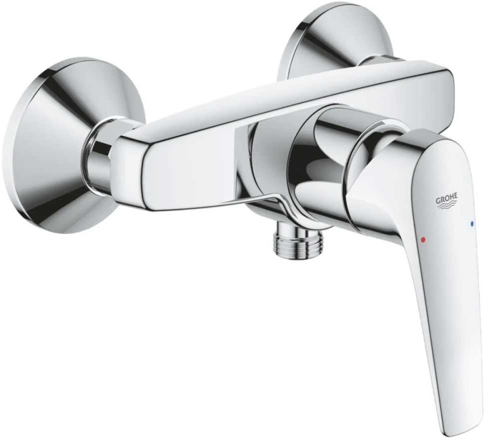 Душевой комплект Смеситель для душа Grohe BauFlow 23632000 + Стойка Euphoria 27421002