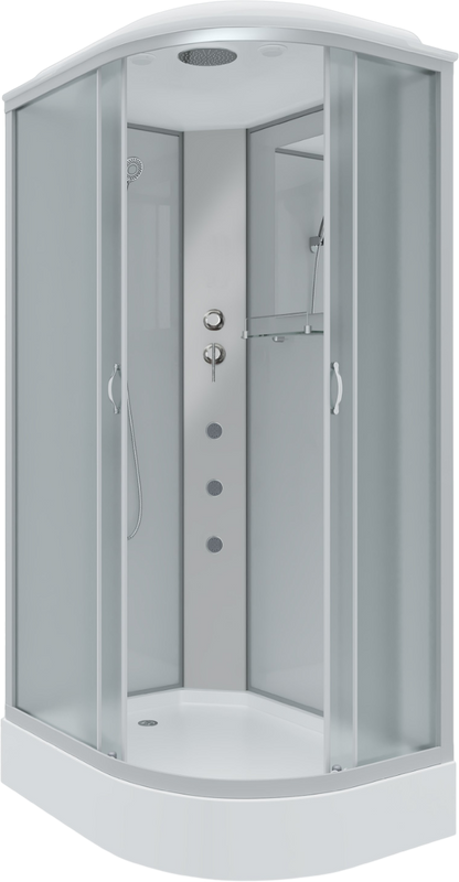 Душевая кабина Niagara Classic NG-3312-14LG 120х80 см, с гидромассажем
