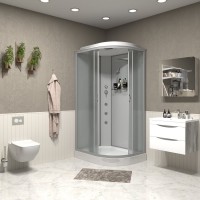Душевая кабина Niagara Classic NG-3312-14LG 120х80 см, с гидромассажем