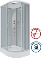 Душевая кабина Niagara Classic NG-3312-14LG 120х80 см, с гидромассажем