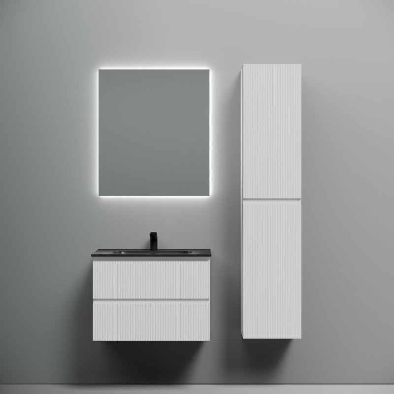 Мебель для ванной комнаты Sancos Snob T 70 bianco, раковина CN7007MB