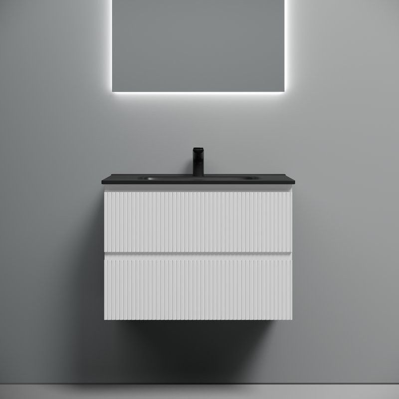 Мебель для ванной комнаты Sancos Snob T 70 bianco, раковина CN7007MB