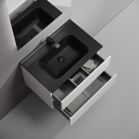 Мебель для ванной комнаты Sancos Snob T 70 bianco, раковина CN7007MB