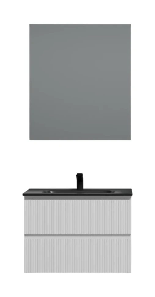 Мебель для ванной комнаты Sancos Snob T 70 bianco, раковина CN7007MB