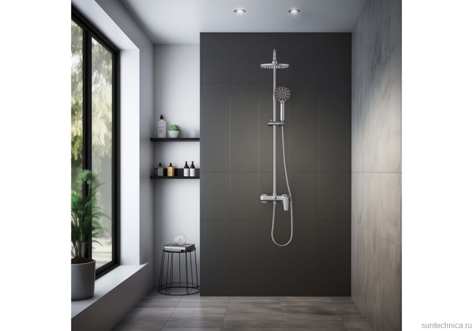 Душевая стойка AQUATEK Бетта AQ2140CR хром
