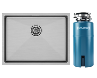 Комплект Мойка Paulmark Next PM215844-BS брашированная нержавеющая сталь + Измельчитель Intenso Комплект Мойка Paulmark Next PM215844-BS брашированная нержавеющая сталь + Измельчитель Intenso