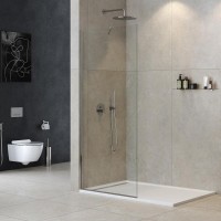 Душевая перегородка Cezares Liberta L-1-TB-70-C-Cr профиль хром, стекло прозрачное