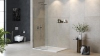 Душевая перегородка Cezares Liberta L-1-TB-70-C-Cr профиль хром, стекло прозрачное
