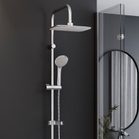 Душевой комплект Смеситель Damixa Sirius 861000000 + Стойка RedBlu Palace Evo 974200063