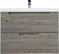 Мебель для ванной комнаты BelBagno Vittoria 70 подвесная, pino