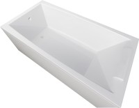 Акриловая ванна Marka One Aelita 150x75 см, пристенная, белая, с каркасом