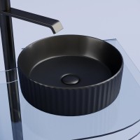 Накладная раковина Ceramicanova Element CN6057MB черная матовая