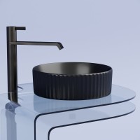 Накладная раковина Ceramicanova Element CN6057MB черная матовая