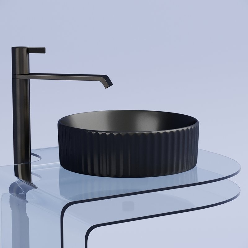 Накладная раковина Ceramicanova Element CN6057MB черная матовая