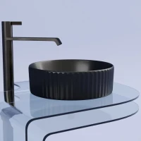 Накладная раковина Ceramicanova Element CN6057MB черная матовая
