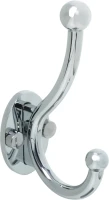 Крючок Fixsen Hotel FX-31005A глянцевый хром, на шурупах