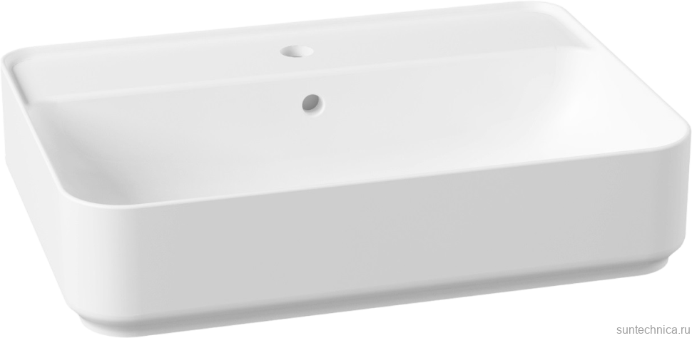 Комплект Накладная раковина Lavinia Boho Bathroom Sink Slim 33311008 + Смеситель Wellsee ICON! for life 182301000 хром