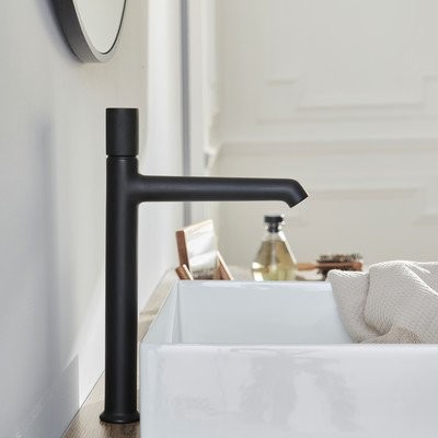 Смеситель для раковины Jacob Delafon Rivoli E24168-BL матовый черный