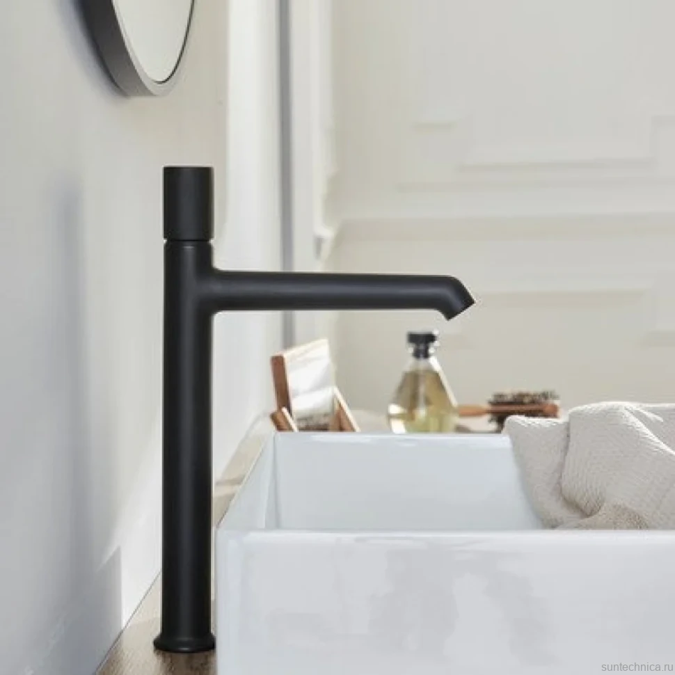 Смеситель для раковины Jacob Delafon Rivoli E24168-BL матовый черный