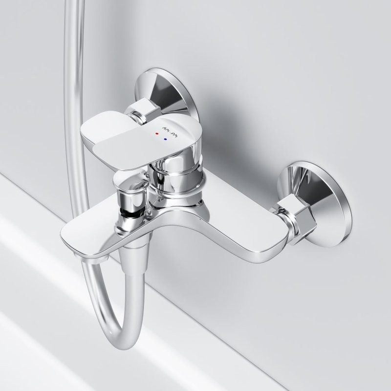 Смеситель для ванны с душем AM.PM Force F9F10000 хром