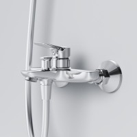 Смеситель для ванны с душем AM.PM Force F9F10000 хром Смеситель для ванны с душем AM.PM Force F9F10000 хром