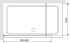 Душевая перегородка RGW Walk In WA-012B 80x200, профиль черный, стекло прозрачное