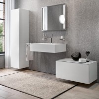 Тумба Keuco Edition 90 80 см, белый матовый