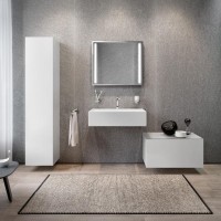 Тумба Keuco Edition 90 80 см, белый матовый