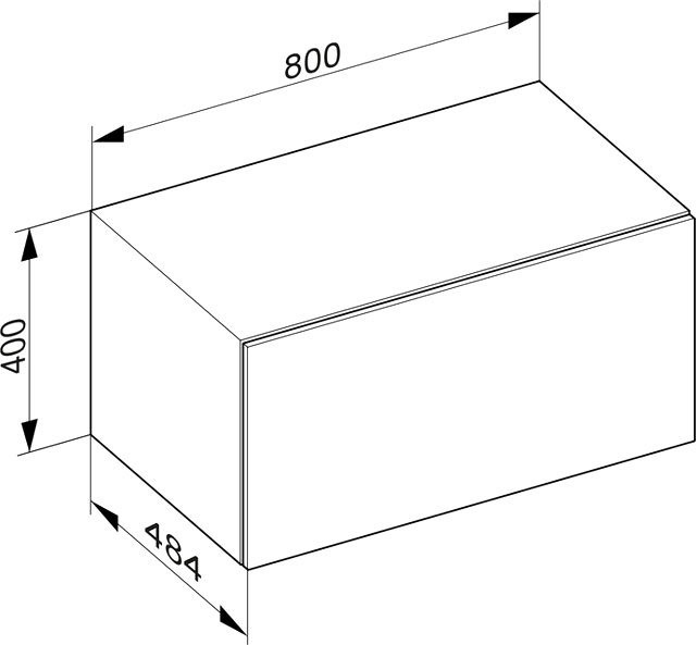 Тумба Keuco Edition 90 80 см, белый матовый