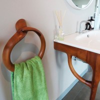 Мебельная раковина Galassia Ergo 85 накладная, белая, прямоугольная, фаянс