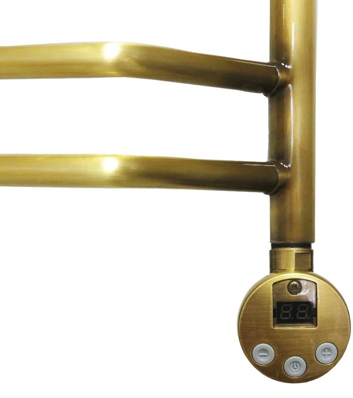 Полотенцесушитель электрический Domoterm Лаура П12 50x98,5, античная бронза, R