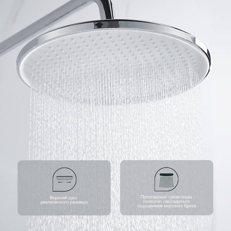 Душевая стойка Splenka S41 S41.24 хром