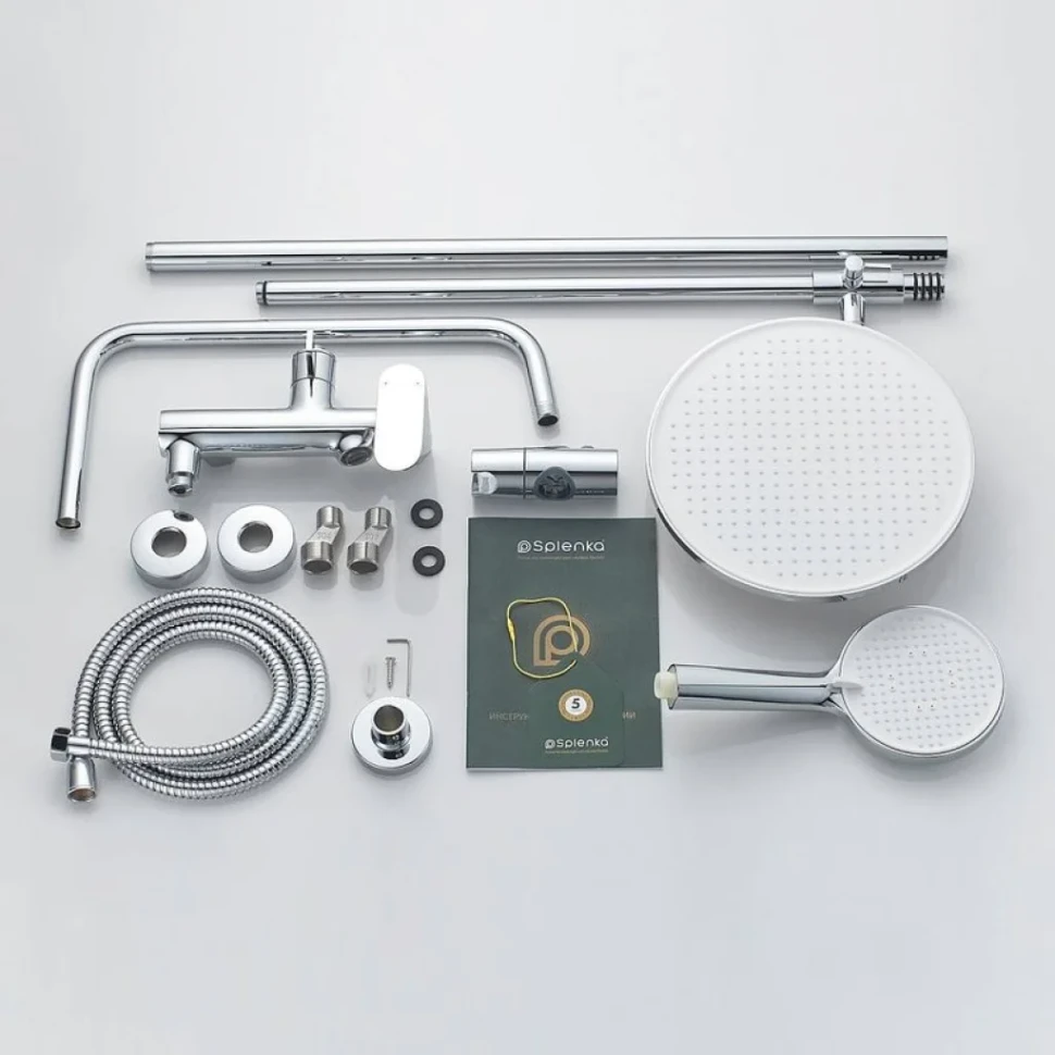 Душевая стойка Splenka S41 S41.24 хром
