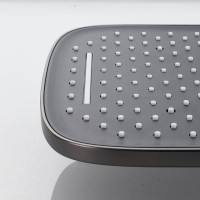 Душевая система встраиваемая Shevanik S4035T, оружейная сталь