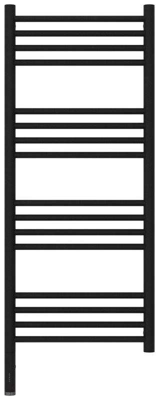 Полотенцесушитель электрический Сунержа Богема 3.1 15-6004-1040 110x45 см, подключение слева, темный титан муар, лесенка