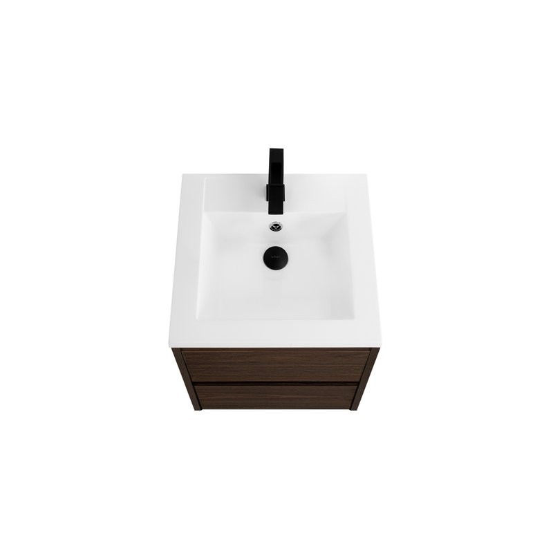 Тумба под раковину без столешницы Art&Max Family-M 40 подвесная, bourbon oak