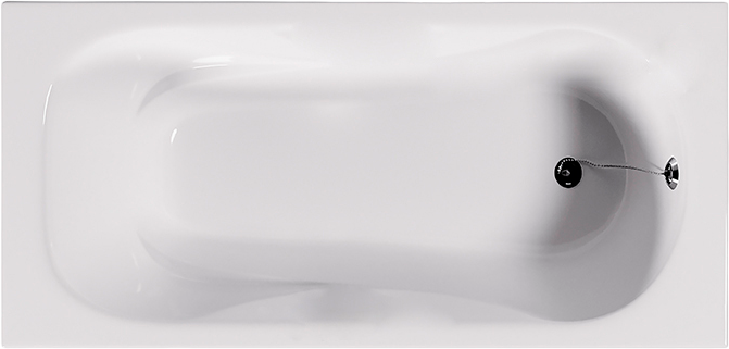 Чугунная ванна Goldman Donni 180x80 см, встраиваемая, на ножках