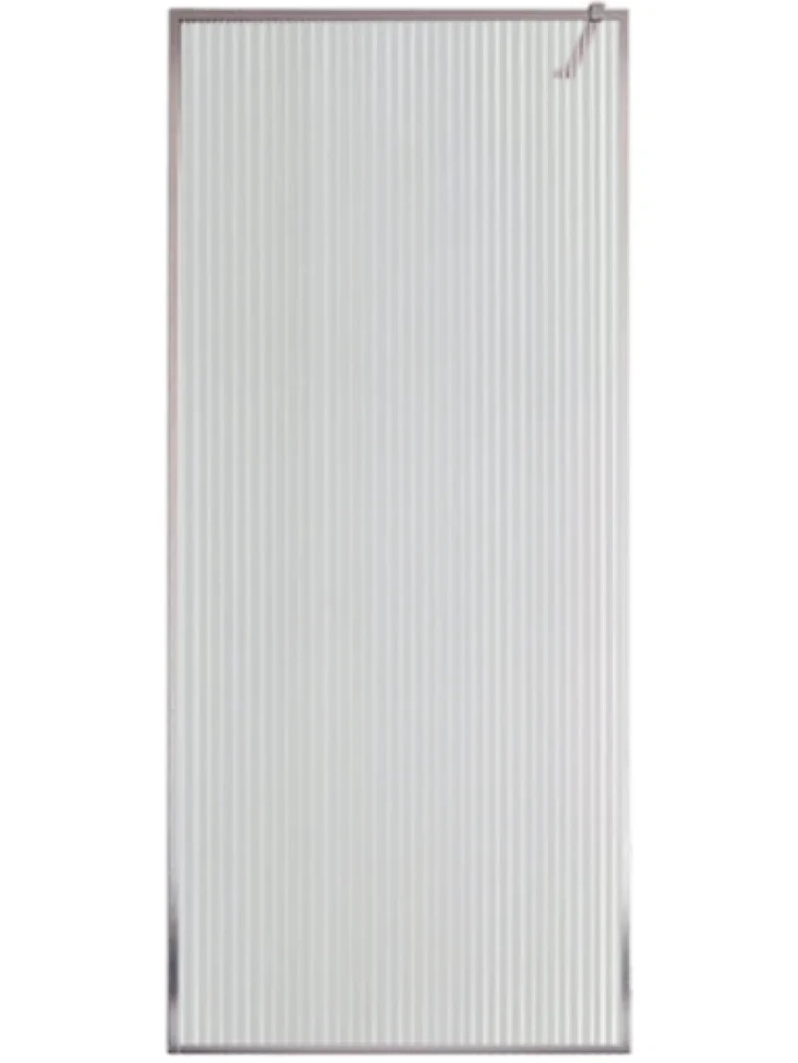 Душевая перегородка Veconi Korato KR81F-120-08-C4 120 см, профиль матовый хром, стекло рифленое